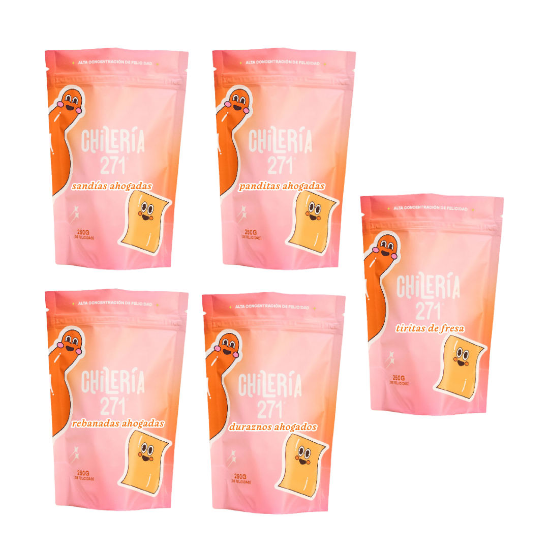 Bundle Ahogadas - Tiritas de Fresa